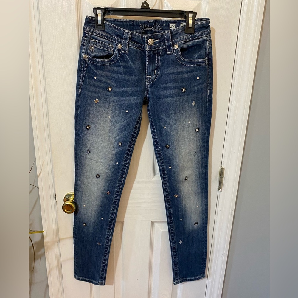 Miss Me Signature Skinny Jeans, Size 27